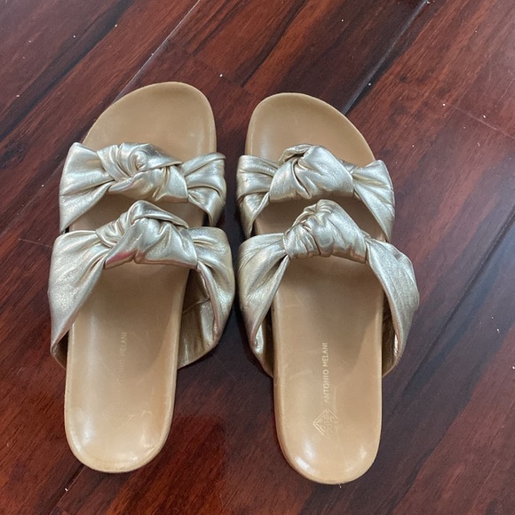 Antonio Melani 'Byrne' Knotted Slide Sandals Size 9.5 ( V -14) - Picture 2 of 7